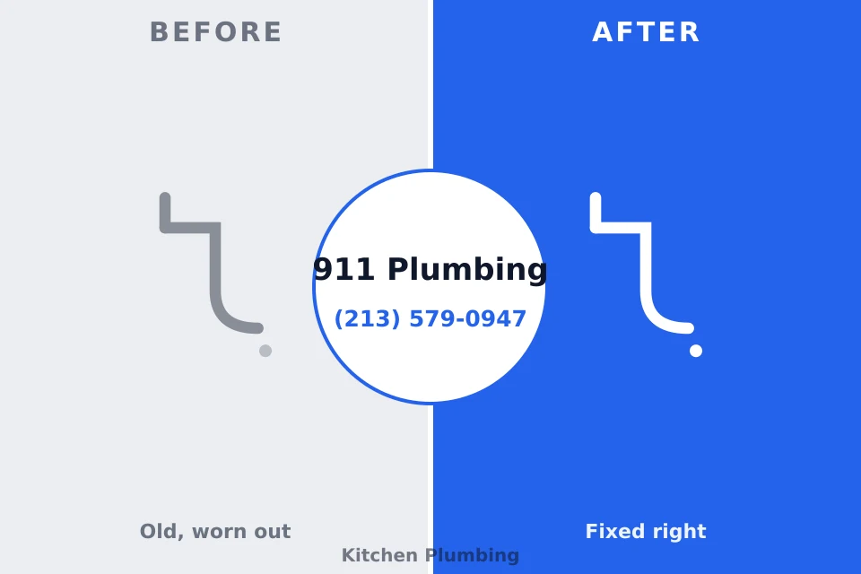 Before and after: plumbing repair Ypsilanti, MI